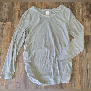 Time & Tru Maternity Long Sleeve Shirt Womens Size Large
